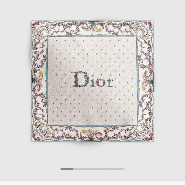 replica,repliche,fake,1:1,earrings,bracelet,ring,jewelry SDO260118 Momme Double-sided 90x90cm Twill Silk Dior (KSBI4R)