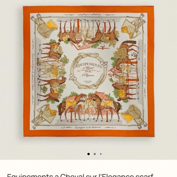 replica,repliche,fake,1:1,earrings,bracelet,ring,jewelry SHMS260918 Momme Double-sided 90x90cm Twill Silk Hermès “Equestrian Elegance” (WN4NWE)