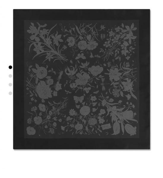 replica,repliche,fake,1:1,earrings,bracelet,ring,jewelry SGC260218 Momme Double-face 90x90cm Twill Silk Gucci “All-over Floral” (NO5I3Q)