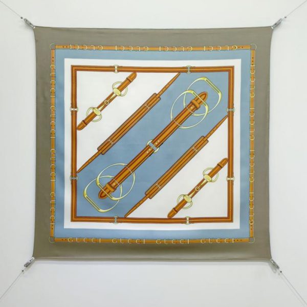 replica,repliche,fake,1:1,earrings,bracelet,ring,jewelry SGC261018 Momme Double-sided 90x90cm Twill Silk Gucci (5TVWDW)