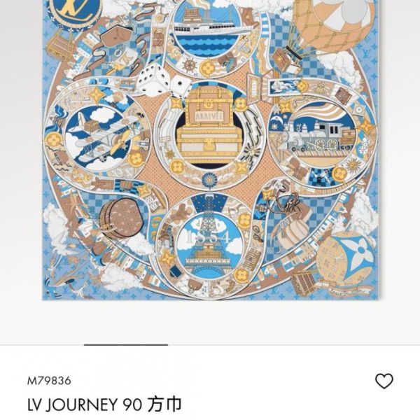 replica,repliche,fake,1:1,earrings,bracelet,ring,jewelry SLV252018 Momme Double-sided 90x90cm Twill Silk LV “Journey” (E1CJ9O)