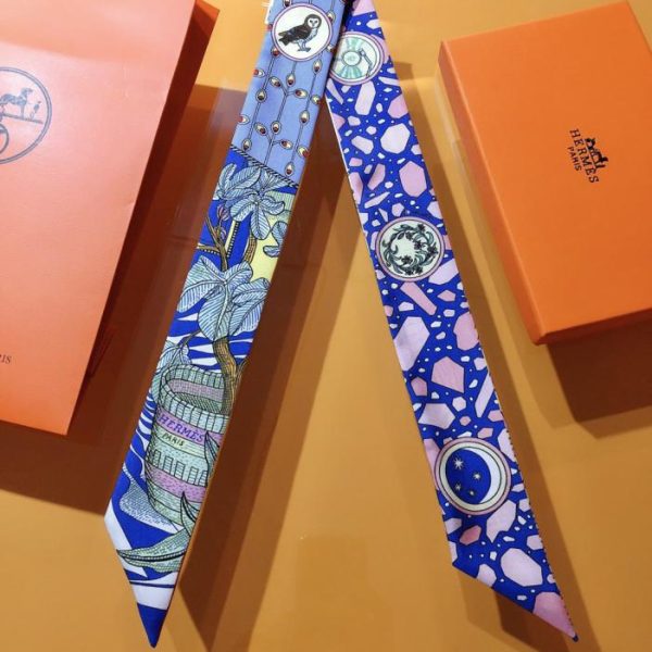 replica,repliche,fake,1:1,earrings,bracelet,ring,jewelry HMS2162 Mini foulard Hermès Twilly – Danza della Cavaliere Femminile! (0MMIYO)