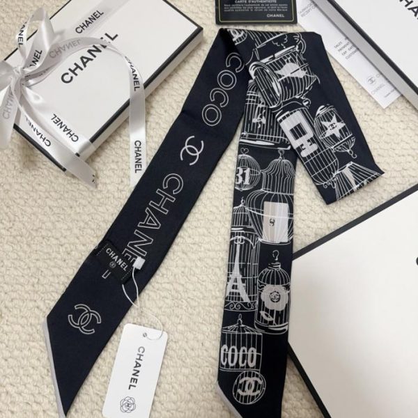 replica,repliche,fake,1:1,earrings,bracelet,ring,jewelry Mini foulard Chanel Twilly (HZK4KH)