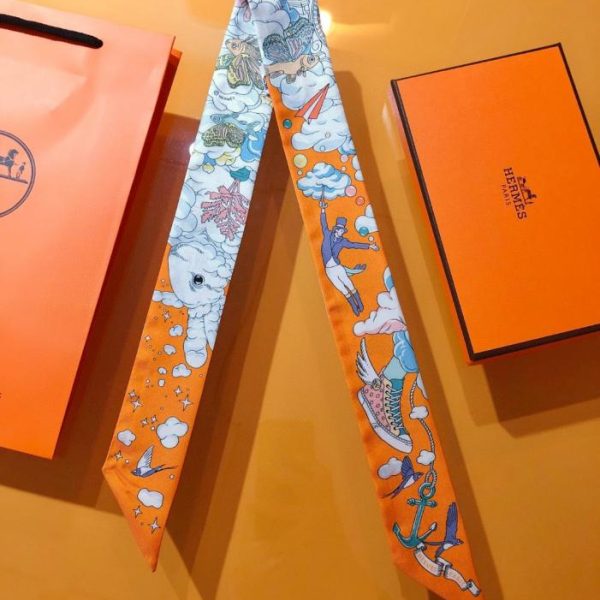 replica,repliche,fake,1:1,earrings,bracelet,ring,jewelry HMS2261 Mini foulard Hermes Twilly (3ZBRVA)