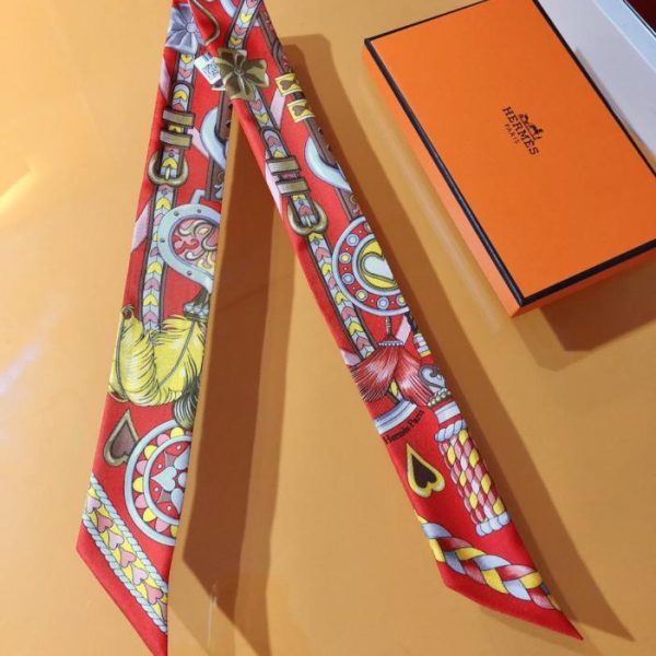replica,repliche,fake,1:1,earrings,bracelet,ring,jewelry HMS2430 Hermès New Twilly 【Sweet Saddle】‼ Realizzato in seta twill di altissima qualità (AGF7FA)