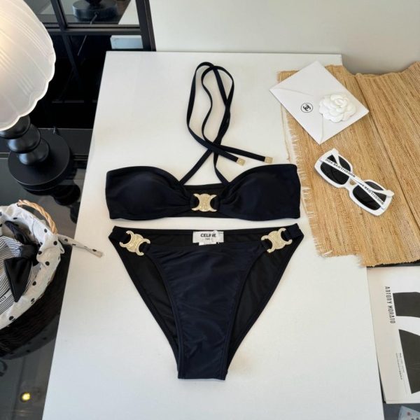 replica,repliche,fake,1:1,earrings,bracelet,ring,jewelry Il nuovo costume da bagno bikini di Celine (YTVZVE)