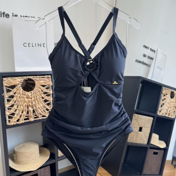 replica,repliche,fake,1:1,earrings,bracelet,ring,jewelry Nuovo costume da bagno intero bikini di Celine (R54HV0)