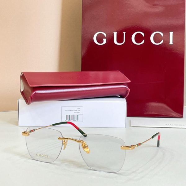 replica,repliche,fake,1:1,earrings,bracelet,ring,jewelry Montatura per occhiali senza montatura GUCCI, disponibile con lenti graduate, MODELLO 2099O (O5R48D)