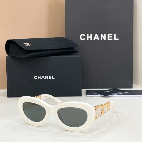 replica,repliche,fake,1:1,earrings,bracelet,ring,jewelry Occhiali da sole CHANEL MODELLO 9182 (Y636E6)