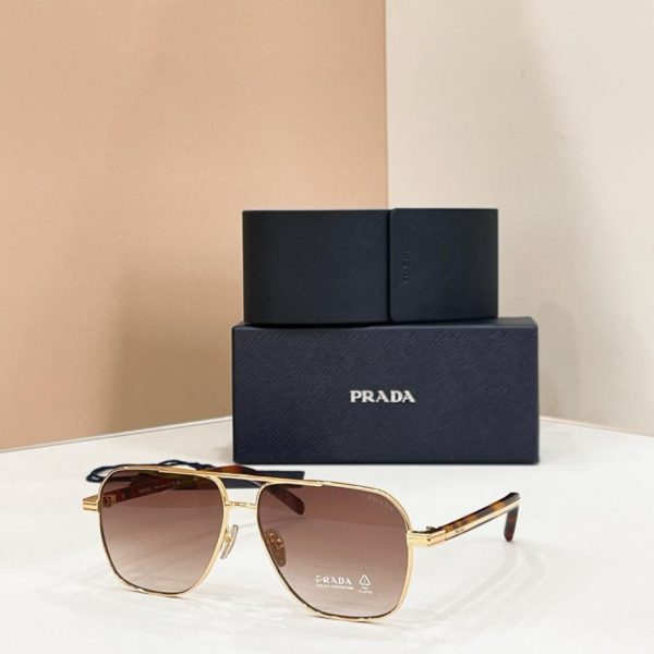 replica,repliche,fake,1:1,earrings,bracelet,ring,jewelry Occhiali da sole PRADA modello PR 899 (05CMCW)