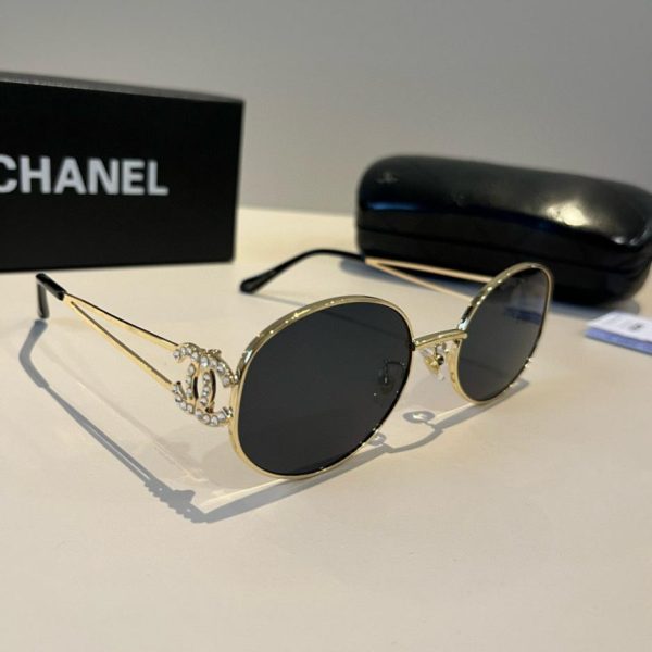 replica,repliche,fake,1:1,earrings,bracelet,ring,jewelry Nuovi occhiali da sole Chanel, unisex, aste in metallo (IRQXHB)