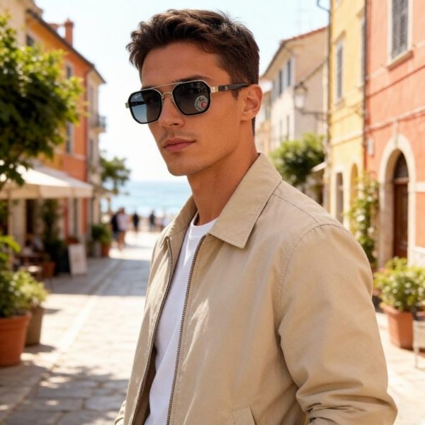 replica,repliche,fake,1:1,earrings,bracelet,ring,jewelry Occhiali da sole Ray-Ban alla moda per uomo e donna RB82008(1Q6CKM)