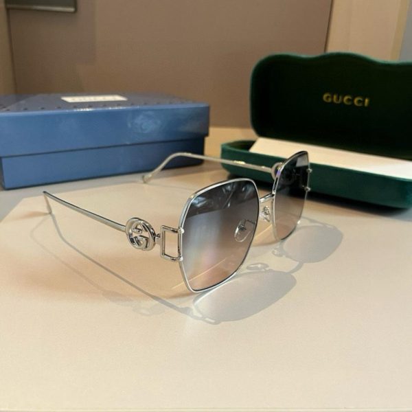 replica,repliche,fake,1:1,earrings,bracelet,ring,jewelry Occhiali da sole Gucci con protezione solare, occhiali da sole ad alta definizione (4XIE5V)