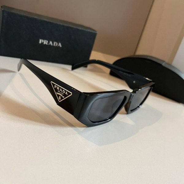 replica,repliche,fake,1:1,earrings,bracelet,ring,jewelry Occhiali da sole di alta gamma PRADA per uomo e donna, con protezione solare e design del viso (86CMEG)