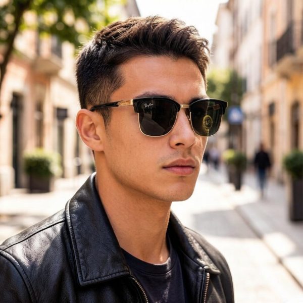 replica,repliche,fake,1:1,earrings,bracelet,ring,jewelry Occhiali da sole Ray-Ban di tendenza per uomo e donna RB8396 (S765SU)