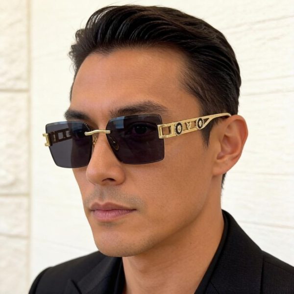 replica,repliche,fake,1:1,earrings,bracelet,ring,jewelry Occhiali da sole alla moda in stile europeo e americano VERSACE, occhiali da uomo, visiere da sole da uomo (KSKRGX)