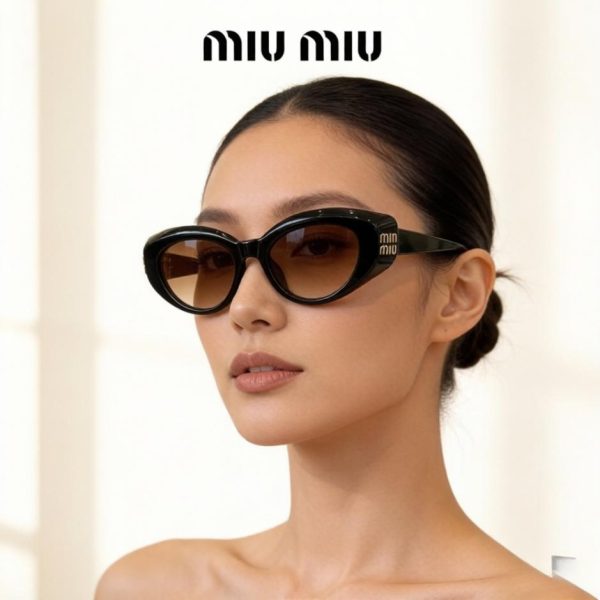 replica,repliche,fake,1:1,earrings,bracelet,ring,jewelry Occhiali da sole cat-eye MIUMIU (2VA7VE)