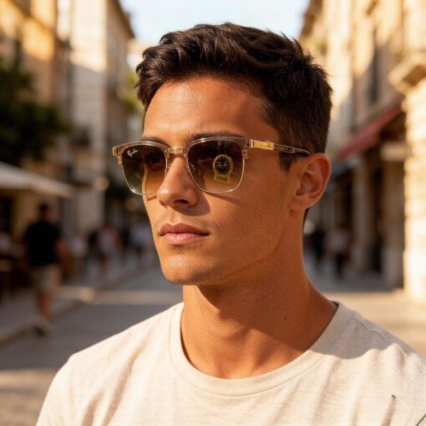 replica,repliche,fake,1:1,earrings,bracelet,ring,jewelry Occhiali da sole Ray-Ban di tendenza per uomo e donna RB8396 (1JRX5X)