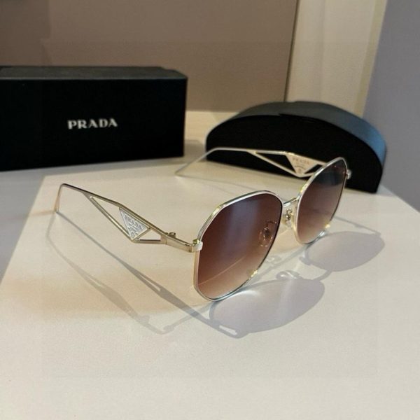 replica,repliche,fake,1:1,earrings,bracelet,ring,jewelry Occhiali da sole da donna di alta gamma PRADA, con protezione solare e design modellante (EMX1GM)