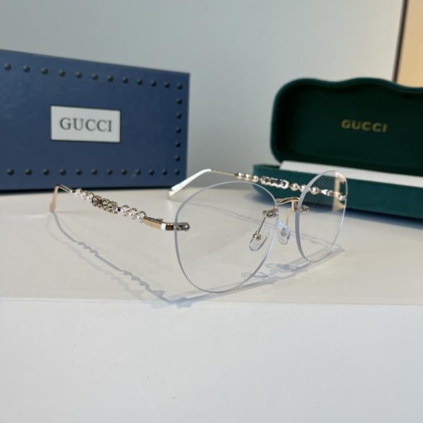 replica,repliche,fake,1:1,earrings,bracelet,ring,jewelry Nuovi occhiali da sole da donna Gucci, montatura oversize, stile retrò (XAC98W)