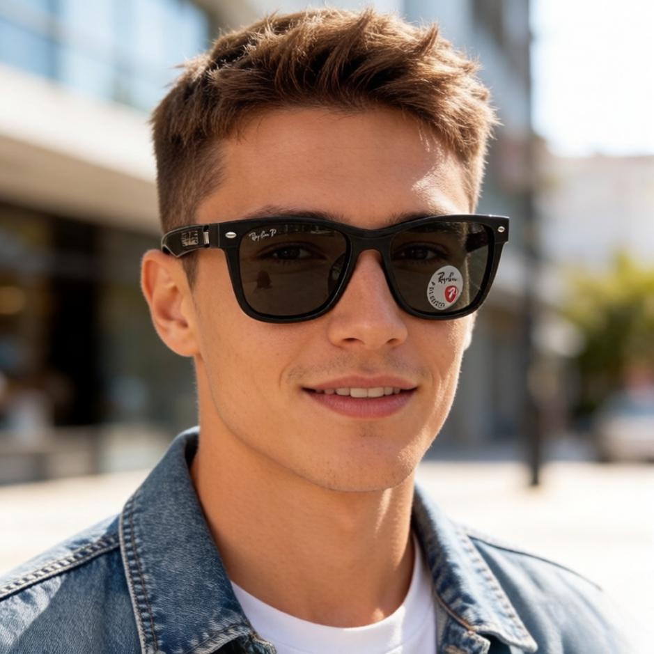 replica,repliche,fake,1:1,earrings,bracelet,ring,jewelry Occhiali da sole Ray-Ban alla moda per uomo e donna RB2240(HC3YLS)