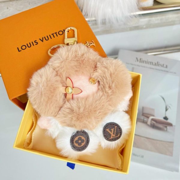 replica,repliche,fake,1:1,earrings,bracelet,ring,jewelry Nuovo portachiavi a forma di bambola di peluche rosa girasole Vivienne (SI9JX8)