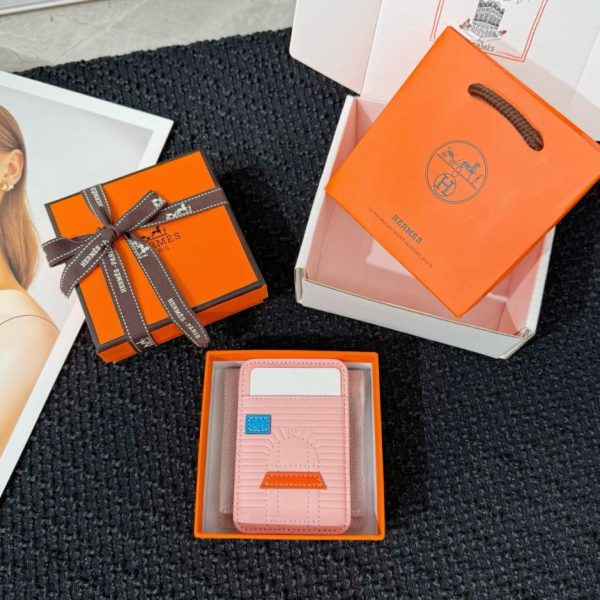 replica,repliche,fake,1:1,earrings,bracelet,ring,jewelry Nuovo porta carte magnetico MagSafe HERMES (18AE84)