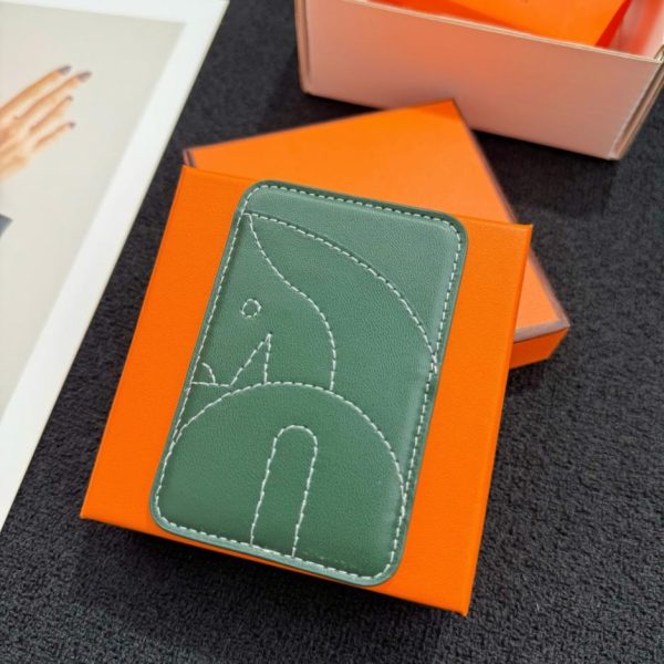 replica,repliche,fake,1:1,earrings,bracelet,ring,jewelry Nuovo porta carte magnetico MagSafe HERMES (JXDKG7)