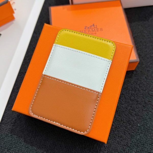 replica,repliche,fake,1:1,earrings,bracelet,ring,jewelry Nuovo porta carte magnetico MagSafe HERMES (KJMNQJ)