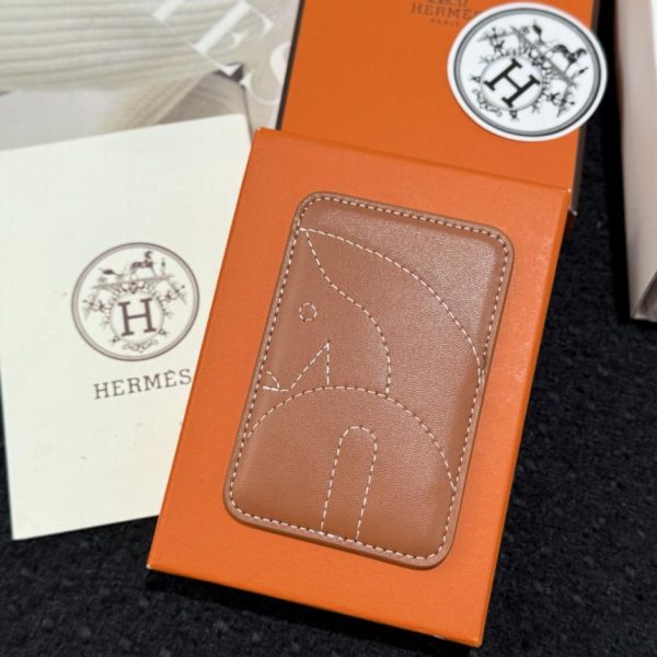 replica,repliche,fake,1:1,earrings,bracelet,ring,jewelry Nuovo porta carte magnetico HERMES MagSafe (TTKFWF)