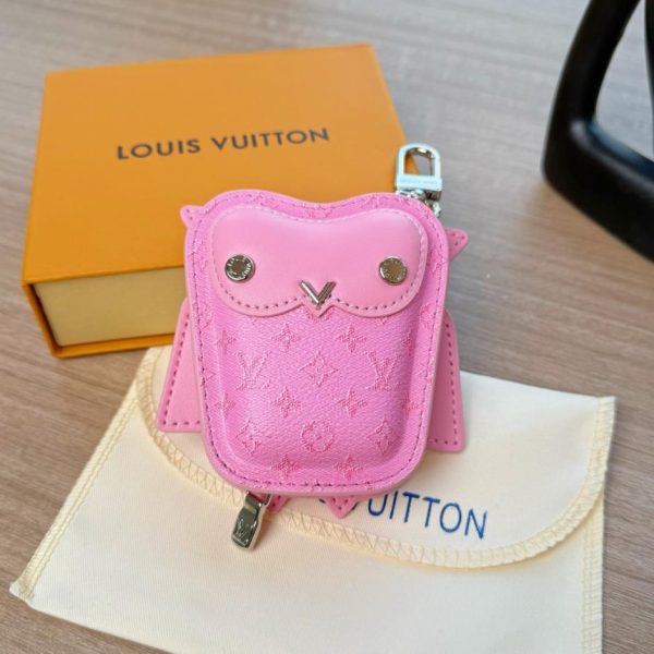 Nuovo arrivo: portachiavi a forma di gufo per custodia di cuffie Louis Vuitton (MJGESW)