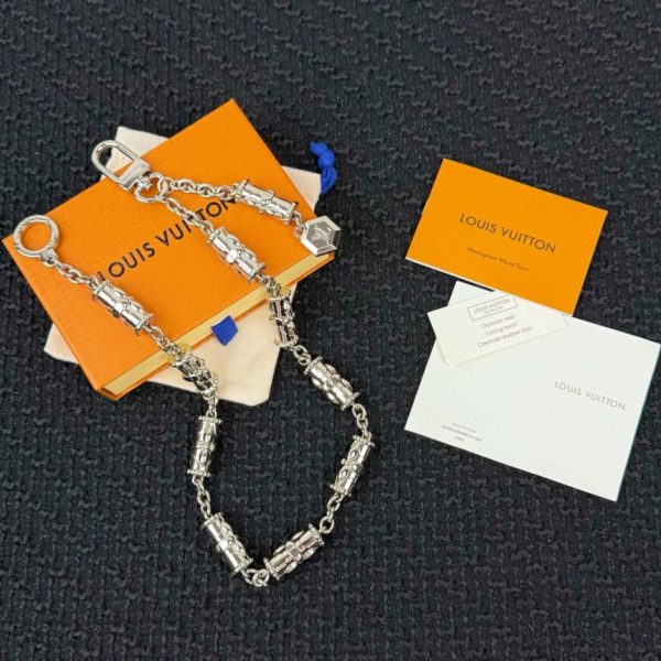 replica,repliche,fake,1:1,earrings,bracelet,ring,jewelry Nuova borsa lunga LOUIS VUITTON con catena in bambù (FL31U7)